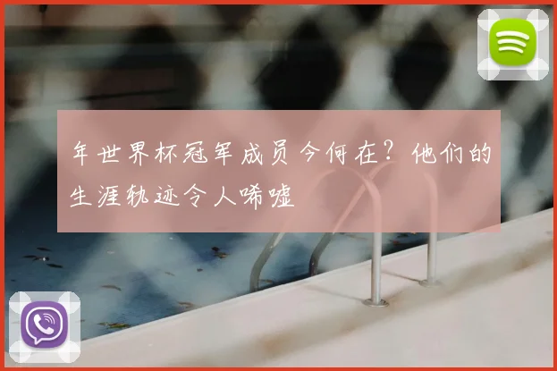 年世界杯冠军成员今何在？他们的生涯轨迹令人唏嘘